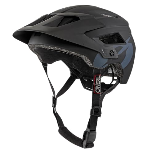 O'NEAL | Mountainbike-Helm | Enduro All-Mountain | Belüftungsöffnungen zur Kühlung, Polster waschbar, Robustes ABS | Helmet Defender Solid | Erwachsene | Schwarz | Größe XS/M von O'NEAL