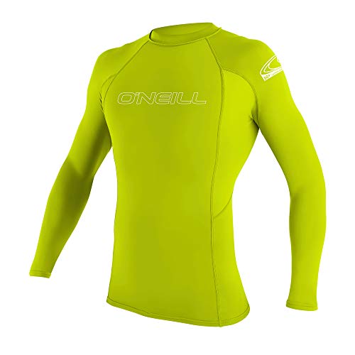 O'Neill Youth Basic Skins L/S Rash Guard - Lime, 12 von O'Neill