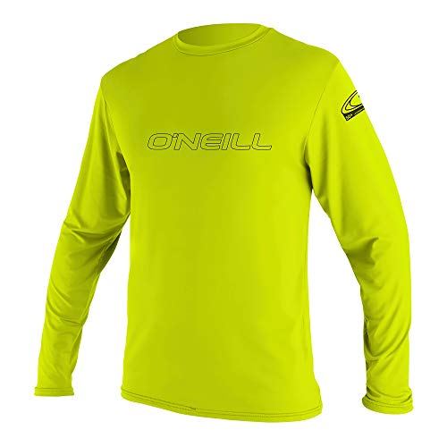 O'Neill Youth Basic Skins L/S Sun Shirt - Lime, 12 von O'Neill