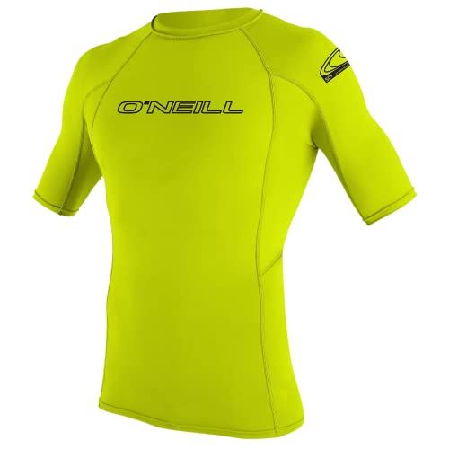 O'Neill Youth Basic Skins S/S Rash Guard - Lime, 12 von O'Neill