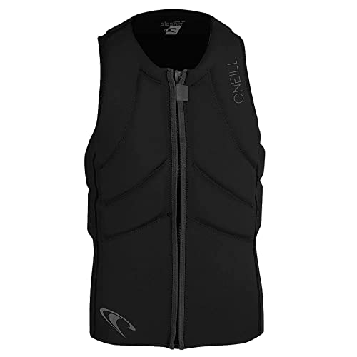 O';Neill Slasher Kite Watersports Wasserski Jetski Wakeboarding Safety Impact Weste - Top Schwarz - Minimal Bulk Design von O'Neill