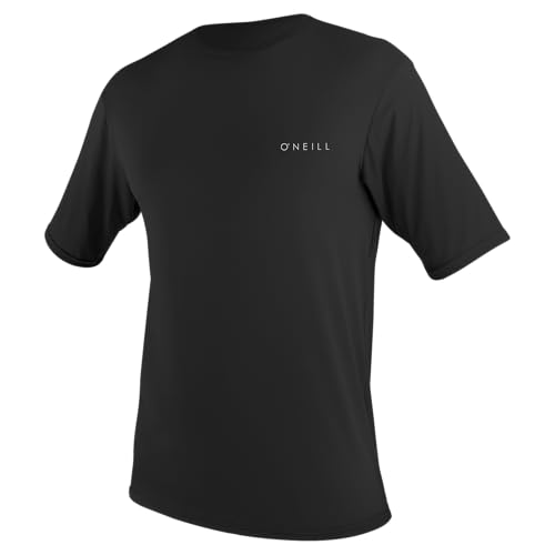 O'NEILL Herren Basic Skins UPF 30 + Short Sleeve Sun Shirt, Schwarz, Größe L O'NEILL Herren Basic Skins UPF 30 + Short Sleeve Sun Shirt, Schwarz, Größe L von O'Neill