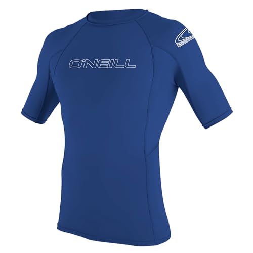 O'NEILL Herren Uv Schutz Basic Skins S/S Crew Rash Vest, Pacific, XL O'NEILL Herren Uv Schutz Basic Skins S/S Crew Rash Vest, Pacific, XL von O'Neill