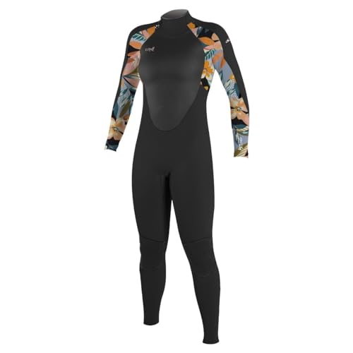 O'Neill Damen Neoprenanzug Wms Epic 4/3 Back Zip Full HW5 BLK/DEMIFLOR/BLK 6T O'Neill Damen Neoprenanzug Wms Epic 4/3 Back Zip Full HW5 BLK/DEMIFLOR/BLK 6T von O'Neill