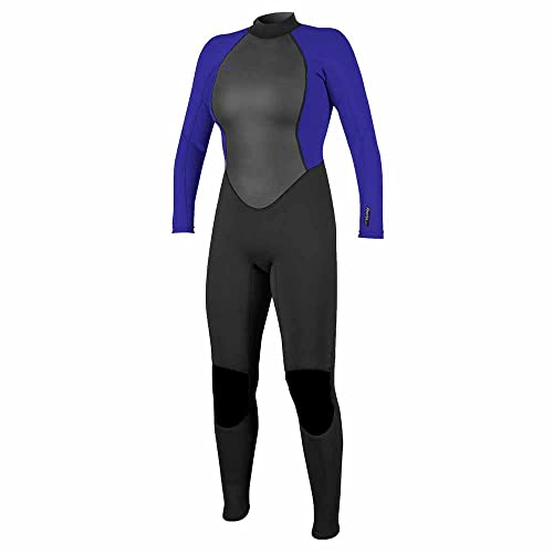 O'Neill Damen Reactor II 3/2mm Back Zip Wetsuit, Schwarz, 4 von O'Neill