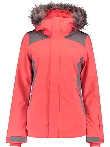 O'Neill Damen Signal Jacket Snow Rosa (neon tangerine pink), XS von O'Neill