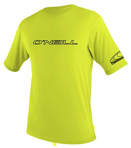 O'Neill Herren Basic Skins S/S Rash Tee Vest, Lime, M O'Neill Herren Basic Skins S/S Rash Tee Vest, Lime, M von O'Neill