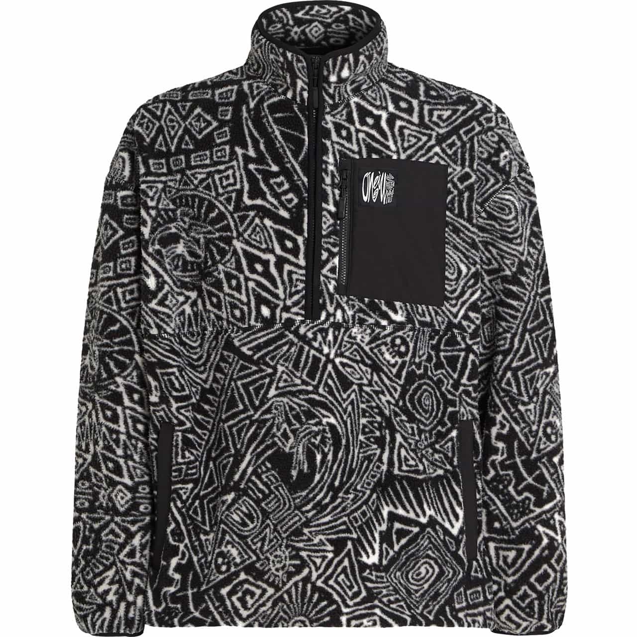 O'Neill Herren Fleecejacke SURF HERO HIGH PILE black/white O'Neill Herren Fleecejacke SURF HERO HIGH PILE black/white von O'Neill