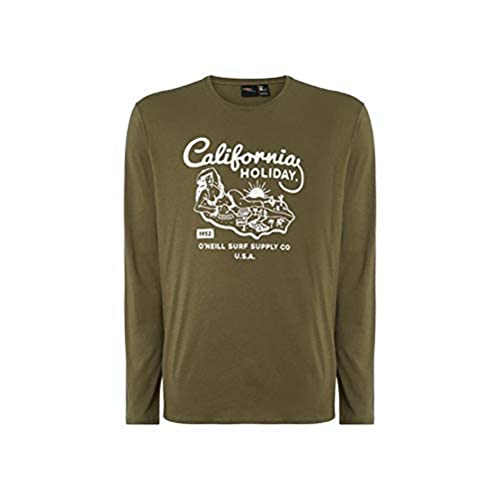 O'Neill Herren LM L/SL T-Shirt Tees, Grün, L O'Neill Herren LM L/SL T-Shirt Tees, Grün, L von O'Neill