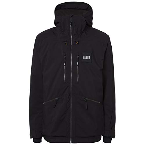 O'Neill Herren PM Textured Jackets Snow, Black Out, S von O'Neill