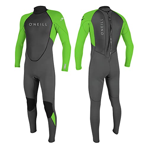 O'Neill Herren Reactor-2 3/2 Back Zip Full Wetsuit, Graph/Dayglo, S von O'Neill