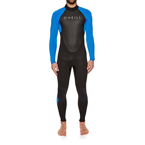 O'Neill Herren Reactor-2 3/2mm Back Zip Full Neoprenanzug, Black/Ocean, S von O'Neill