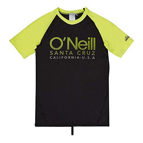 O'Neill Jungen Cali Short Sleeve Skins Shirt, Black Out, 4 von O'Neill