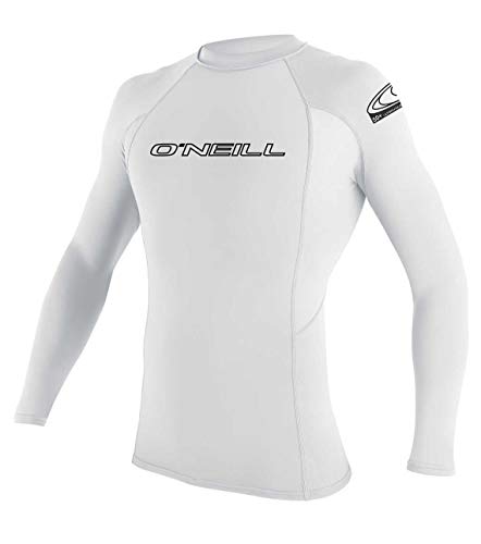 O'Neill Jungen Youth Basic Skins Long Sleeve Rash Guard Shirt, White, 14 von O'Neill
