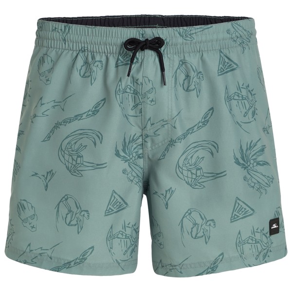 O'Neill - Mix & Match Cali Print 15'' Swim Shorts - Badehose Gr M türkis von O'Neill