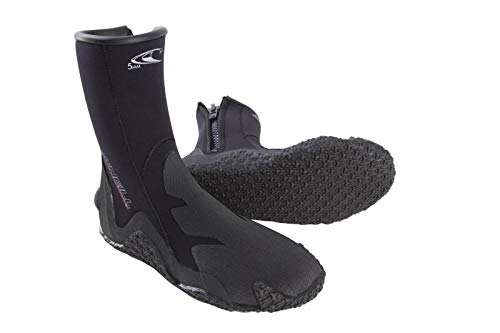 O'Neill Neoprenanzug-Schuhe, 5 mm, mit Reißverschluss schwarz schwarz Size US 6/UK 5/EU 37-38 von O'Neill