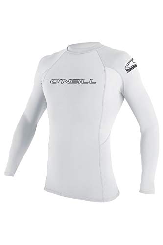 O'NEILL Wetsuits Herren Basic Skins UPF 50+ Long Sleeve Rash Guard, Weiß, XL O'NEILL Wetsuits Herren Basic Skins UPF 50+ Long Sleeve Rash Guard, Weiß, XL von O'Neill