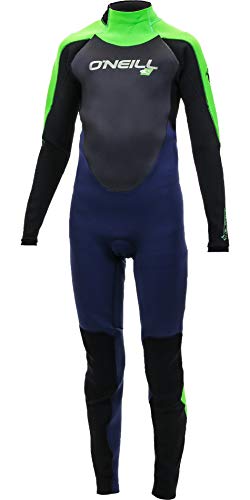 O'Neill Wetsuits Jungen Epic 5/4mm Back Zip Full Wetsuit Neoprenanzug, Navy/Black/Dayglo, 14 O'Neill Wetsuits Jungen Epic 5/4mm Back Zip Full Wetsuit Neoprenanzug, Navy/Black/Dayglo, 14 von O'Neill