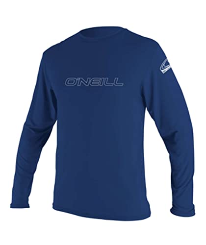 O'Neill Wetsuits Men's Basic Skins Long Sleeve Sun Shirt Rash Vest, Navy, M O'Neill Wetsuits Men's Basic Skins Long Sleeve Sun Shirt Rash Vest, Navy, M von O'Neill