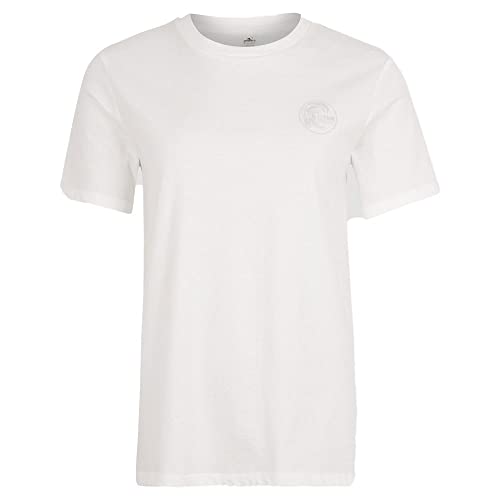 O'Neill Women's Circle Surfer T-Shirt Women, Snow White, XS von O'Neill