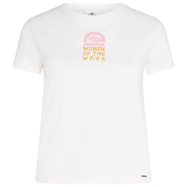 O'Neill - Women's Women of the Wave T-Shirt - T-Shirt Gr XS weiß von O'Neill