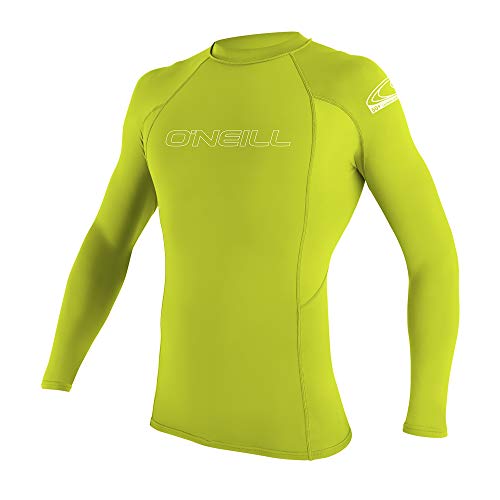 O'Neill Youth Basic Skins L/S Rash Guard - Lime, 10 O'Neill Youth Basic Skins L/S Rash Guard - Lime, 10 von O'Neill