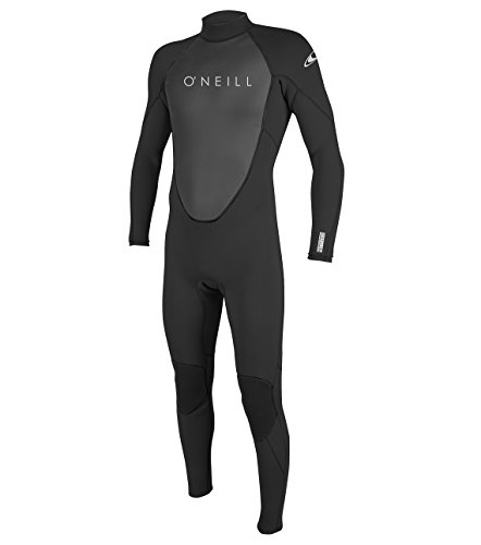 O'Neill Herren Reactor-2 3/2 mm ryg med lynlås Wetsuit, Black/Black, MT EU von O'Neill
