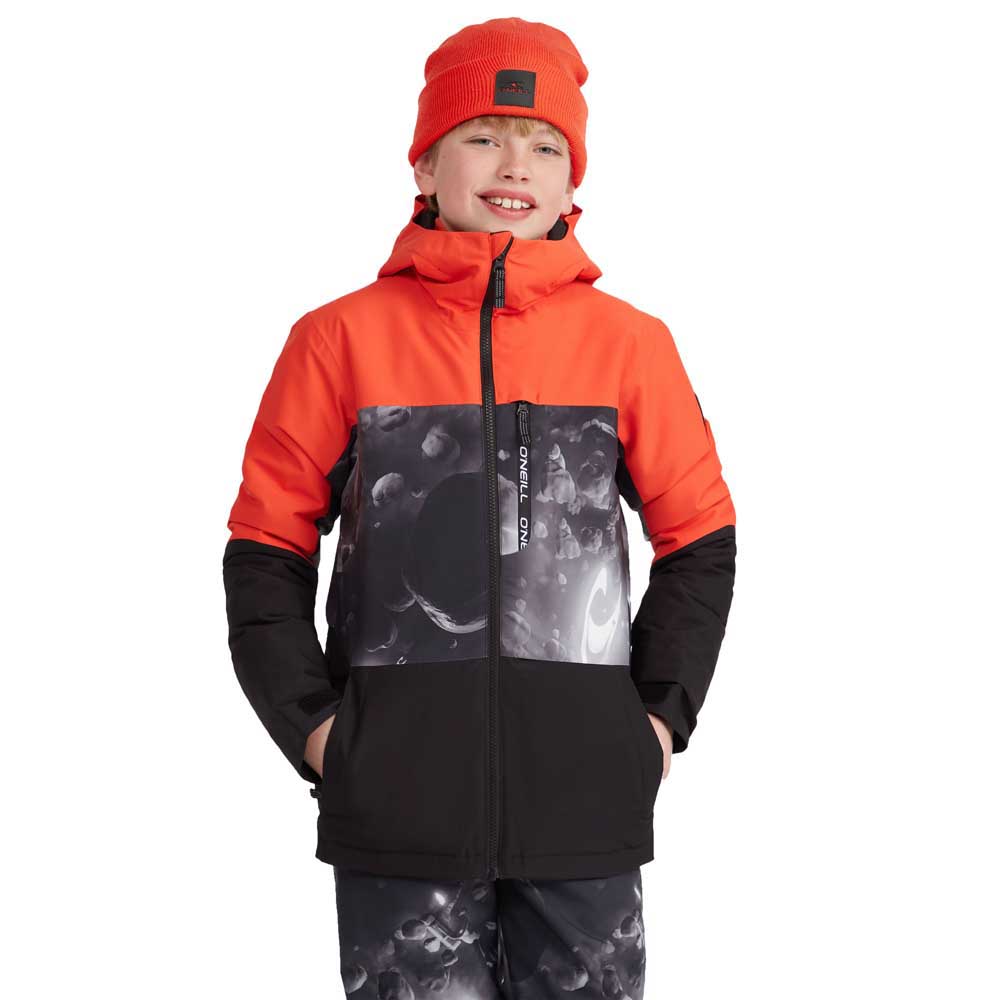 O´neill Carbonite Jacket Orange,Schwarz 13-14 Years Junge von O´neill