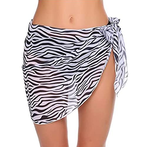 OAJABBGE Sarong Badeanzug Überzug Für Damen Strand Side Krawatten Wickelrock Durchsichtiger Schal Badeanzug Unterseiten Vertuschungen von OAJABBGE