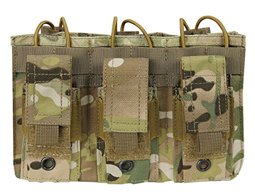 OAREA Camouflage Tactical Triple 5.56 Magazintasche MOLLE-System Magazinklemmclip-Taschenhalter-Tasche von OAREA