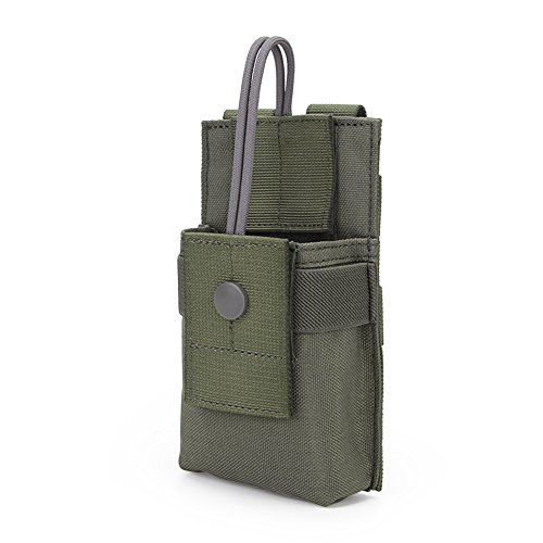MOLLE Tactical Airsoft 1000D Walkie-Talkie Tasche Jagd Paintball Spiel Zubehör Tasche Interphone Pouch Kurzen Radio Holster Intercom Tasche MOLLE Tactical Airsoft 1000D Walkie-Talkie Tasche Jagd Paintball Spiel Zubehör Tasche Interphone Pouch Kurzen Radio Holster Intercom Tasche von OAREA