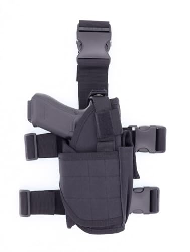 Right Drop Leg Adjustable Tactical Army Pistol Gun Thigh Holster Pouch Holder for Glock 17 19 31 32 Most Pistol BK Right Drop Leg Adjustable Tactical Army Pistol Gun Thigh Holster Pouch Holder for Glock 17 19 31 32 Most Pistol BK von OAREA