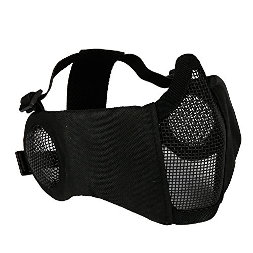 OAREA Tactical Airsoft Maske Halbunterseite Metall Stahlnetz Die Feld Elite Gehörschutz Outdoor Paintball OAREA Tactical Airsoft Maske Halbunterseite Metall Stahlnetz Die Feld Elite Gehörschutz Outdoor Paintball von OAREA