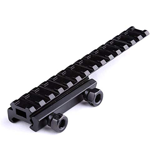 OAREA Tactical Extened High Riser Base Flache Oberseite 143mm 14 Slots für 20mm Picatinny/Weaver Rail Mount Jagd von OAREA