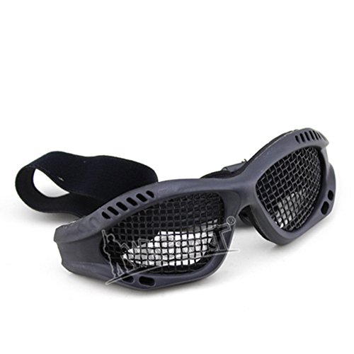 OAREA Taktische Skibrille Sonnenbrille Outdoor Schutz Mit Metall Stahl Mesh für CS Krieg Spiel Airsoft Paintball Sicherheit Brillen von OAREA