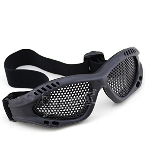 OAREA Taktische Skibrille Sonnenbrille Outdoor Schutz Mit Metall Stahl Mesh für CS Krieg Spiel Airsoft Paintball Sicherheit Brillen von OAREA