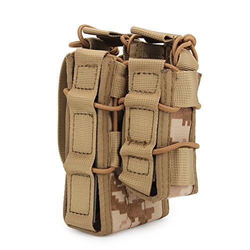 OAREA Tactical Molle Mag Pouch 9mm 5.56 Doppel Aufbewahrungsbeutel 1000D Nylon Militärpistole Fast mag Gürtelclip Träger Magazintaschen OAREA Tactical Molle Mag Pouch 9mm 5.56 Doppel Aufbewahrungsbeutel 1000D Nylon Militärpistole Fast mag Gürtelclip Träger Magazintaschen von OAREA