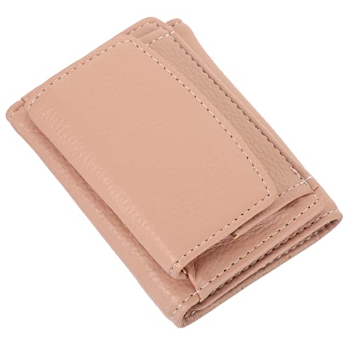 OATIPHO Geldbörse Handtaschen Frauen Miserabel Minimalistisches Portemonnaie Kosmetik Mädchen Kette Kredit Inhaber Fanny Zubehör Stand Münze Halter Karte Brieftasche Pu-Leder Rosa von OATIPHO