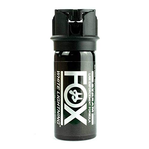 OBRAMO Fox Labs White Lightning Pfefferspray 45ml Strahl farbloses Pfefferspray zur Verteidigung von OBRAMO