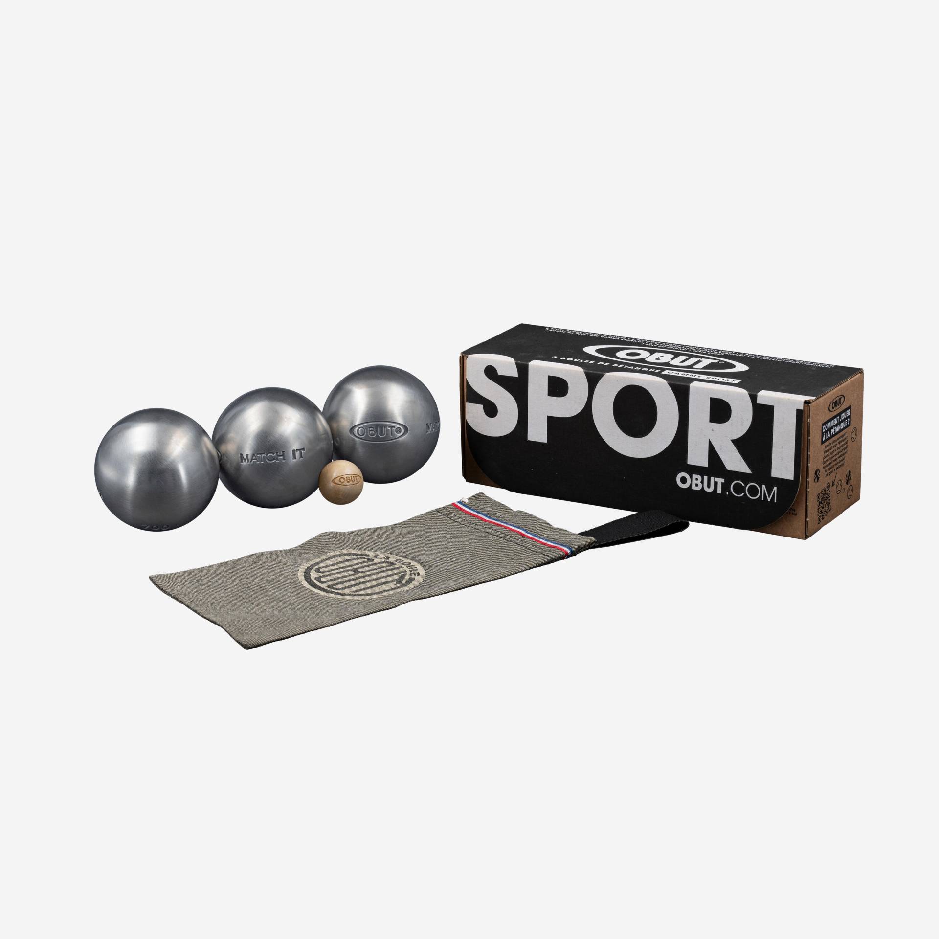 Boulekugeln Match IT glatt oder geriffelt Allround Wettkampf 3 Kugeln halbweich Boulekugeln Match IT glatt oder geriffelt Allround Wettkampf 3 Kugeln halbweich von OBUT