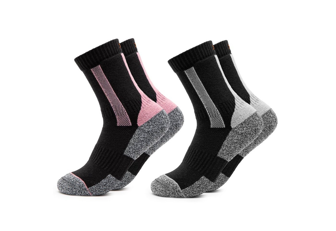 OCCULTO Wandersocken Damen Wandersocken 2er Pack (Modell: Gerlinde) (2-Paar) von OCCULTO