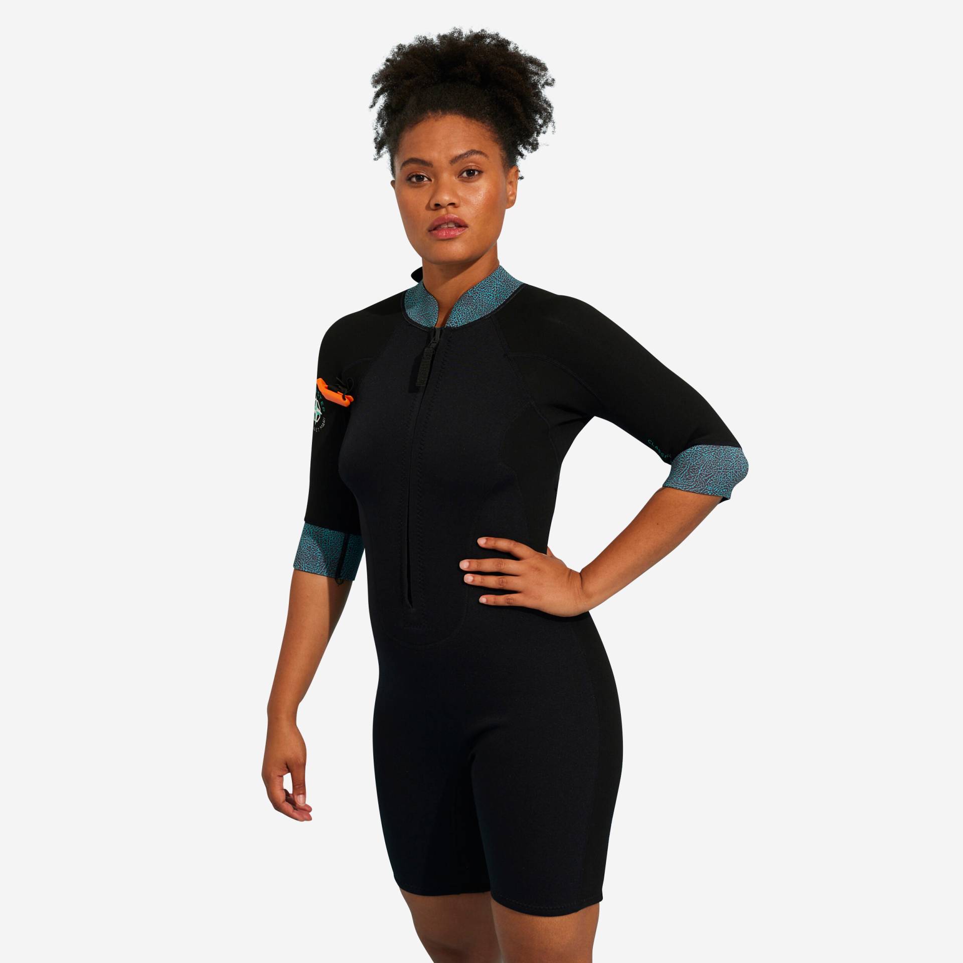 Neopren-Shorty 2/2 Damen - schwarz Neopren-Shorty 2/2 Damen - schwarz von OCEAN STEP