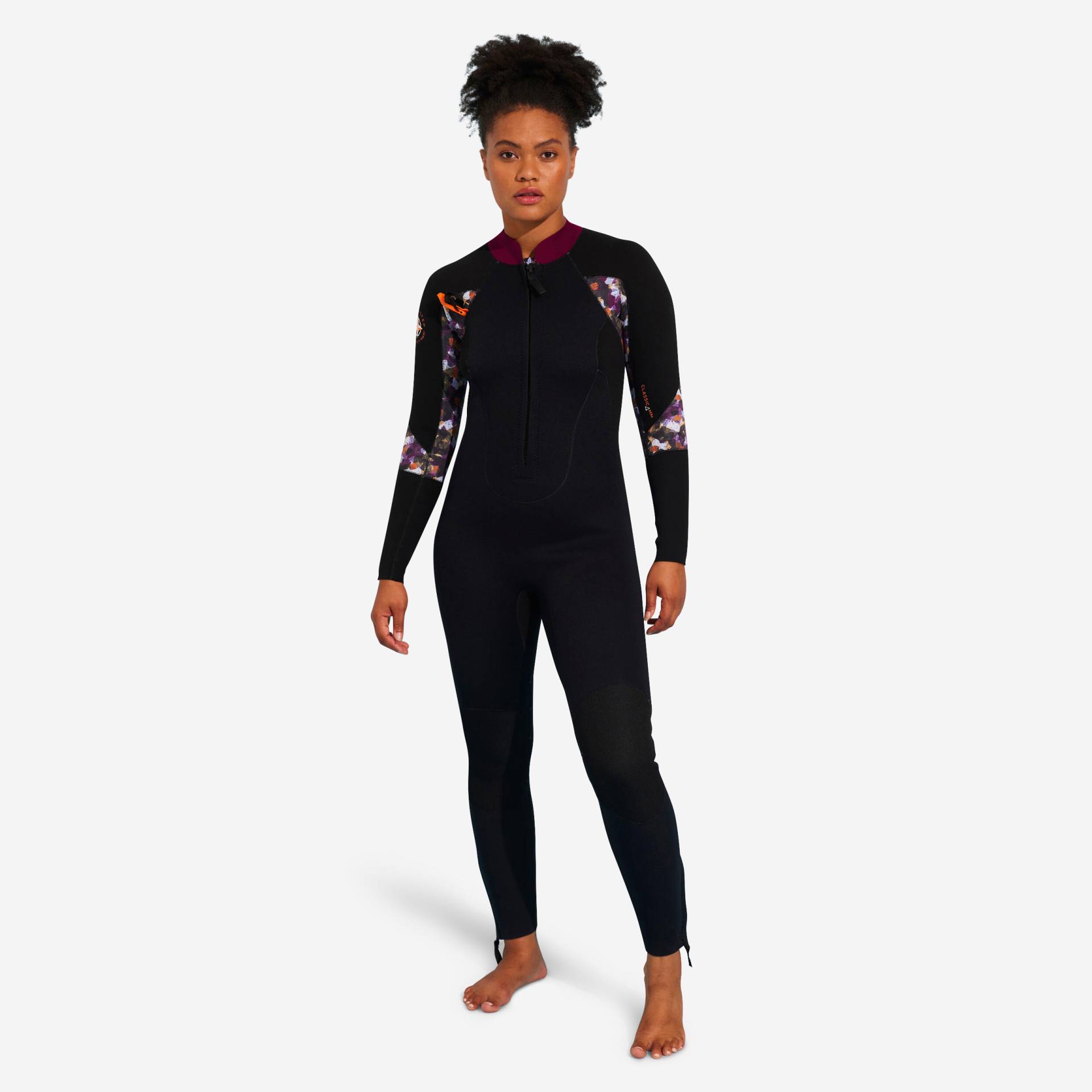 Neoprenanzug Wasserwandern Damen 4/3 mm schwarz bedruckt Neoprenanzug Wasserwandern Damen 4/3 mm schwarz bedruckt von OCEAN STEP