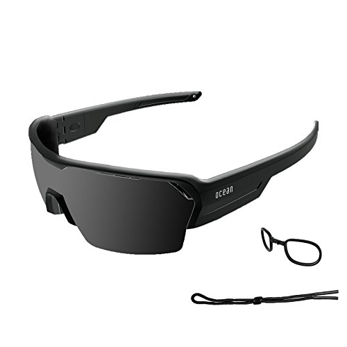 OCEAN SUNGLASSES 3800.1 x Brille Sonnenbrille Unisex Erwachsene, schwarz von OCEAN SUNGLASSES