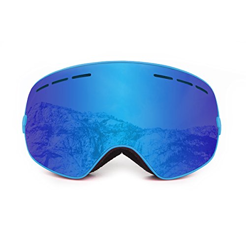 OCEAN SUNGLASSES - Cervino - Masque - Monture : Bleu - Verres : Revo Bleu (YH-3104.1) von OCEAN SUNGLASSES