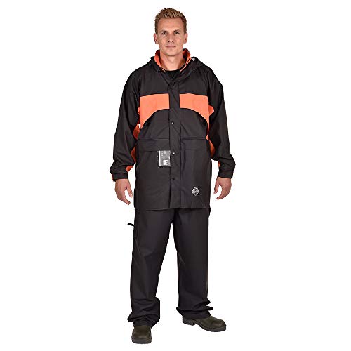 OCEAN Unisex-Adult Sitex Fallun Fechtjacken, Schwarz, 2XL von OCEAN