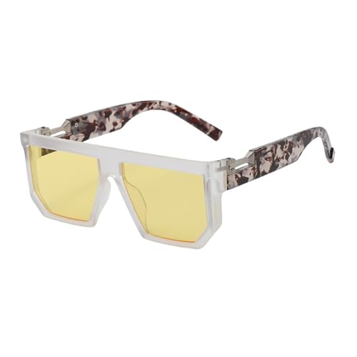 OCFPXFBPA Trendy Klassische Sonnenbrillen Für Herren Und Damen, Schutzbrille Zum Golffahren Angeln Reisen,C10,L von OCFPXFBPA