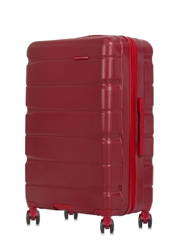 OCHNIK Großer Koffer | Hartschalenkoffer | Material: PC | Farbe: Rot | Größe: L | Maße: 78×51×29,5 cm| Volumen: 96 l | 4 Rollen | Teleskopstange aus Aluminium OCHNIK Großer Koffer | Hartschalenkoffer | Material: PC | Farbe: Rot | Größe: L | Maße: 78×51×29,5 cm| Volumen: 96 l | 4 Rollen | Teleskopstange aus Aluminium von OCHNIK