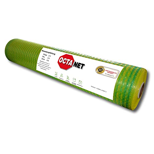 DLG geprüftes OCTAnet Wickelnetz comfort für Rundballen | 1,23 x 3000 m | UV-beständig und reißfest | Brennholznetz | Rundballennetz | Heunetz | Pressennetz DLG geprüftes OCTAnet Wickelnetz comfort für Rundballen | 1,23 x 3000 m | UV-beständig und reißfest | Brennholznetz | Rundballennetz | Heunetz | Pressennetz von OCTAnet