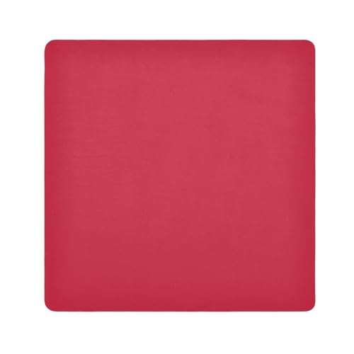 ODAWA Kardinal Red selbstklebendes Tuch 45 x 45 cm veränderbare Kapazität Kosmetiktasche tragbare Kosmetiktasche für Reisen von ODAWA